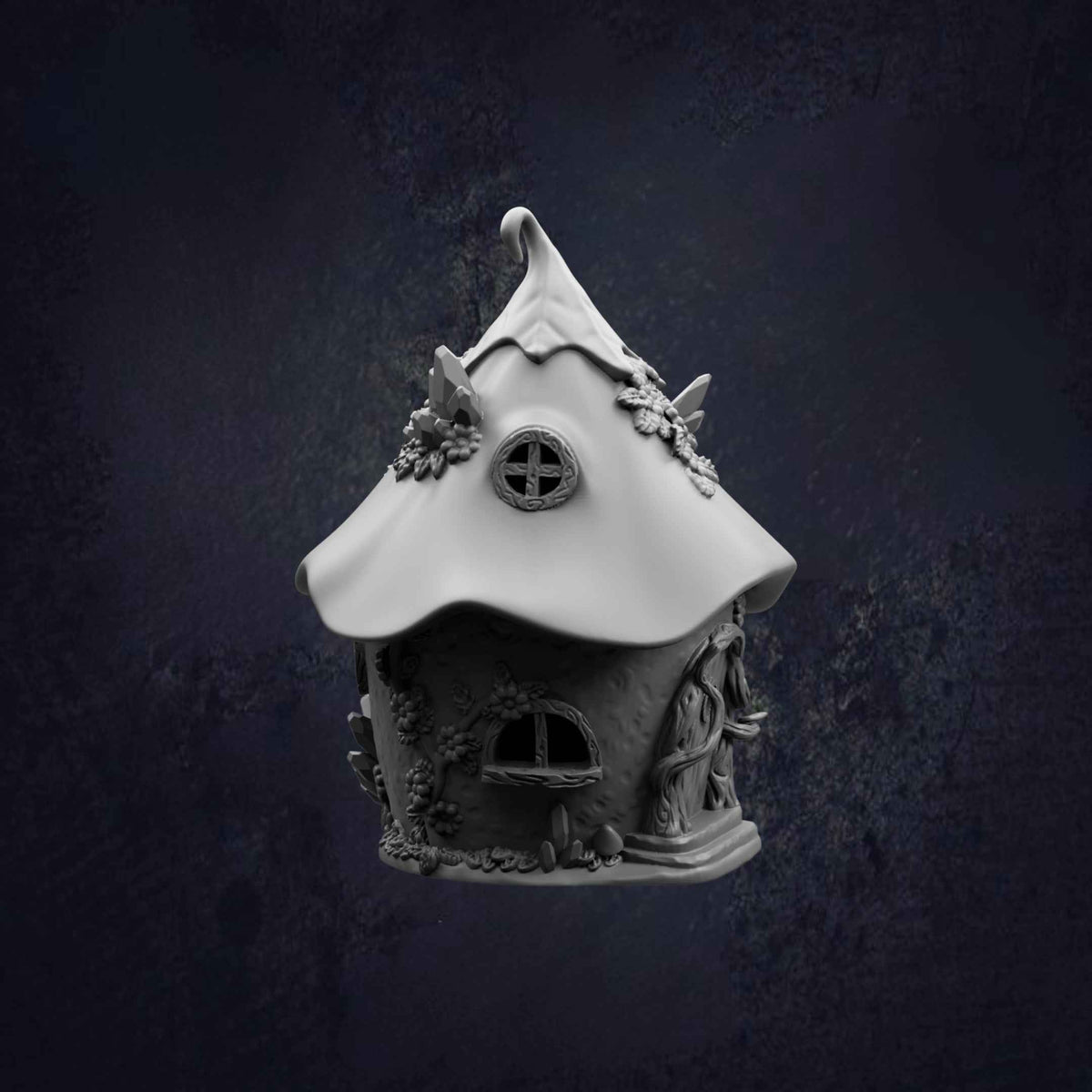 Flower House - Woodland Cottage RPG Terrain