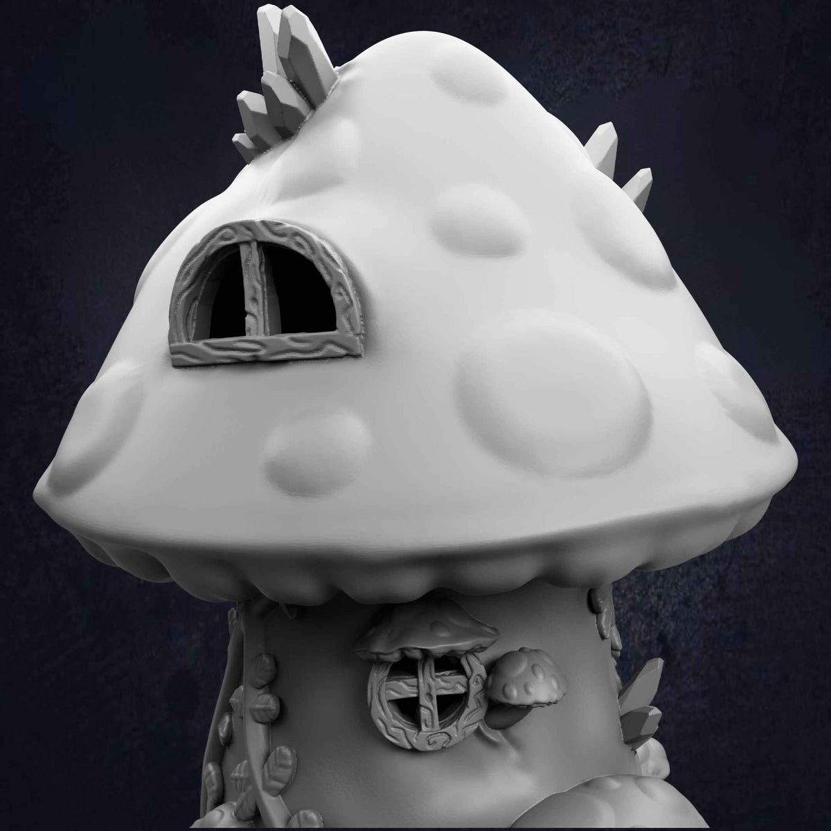 Mushroom House - Fantasy Woodland Cottage Terrain