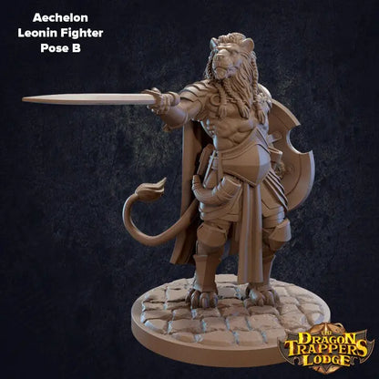 Leonin Aechelon the Fearless - The Print Tavern
