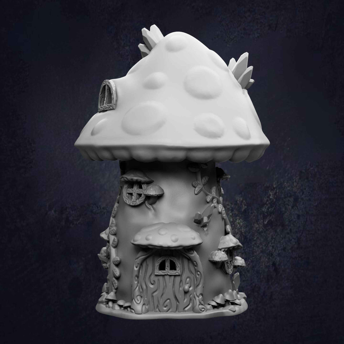 Mushroom House - Fantasy Woodland Cottage Terrain
