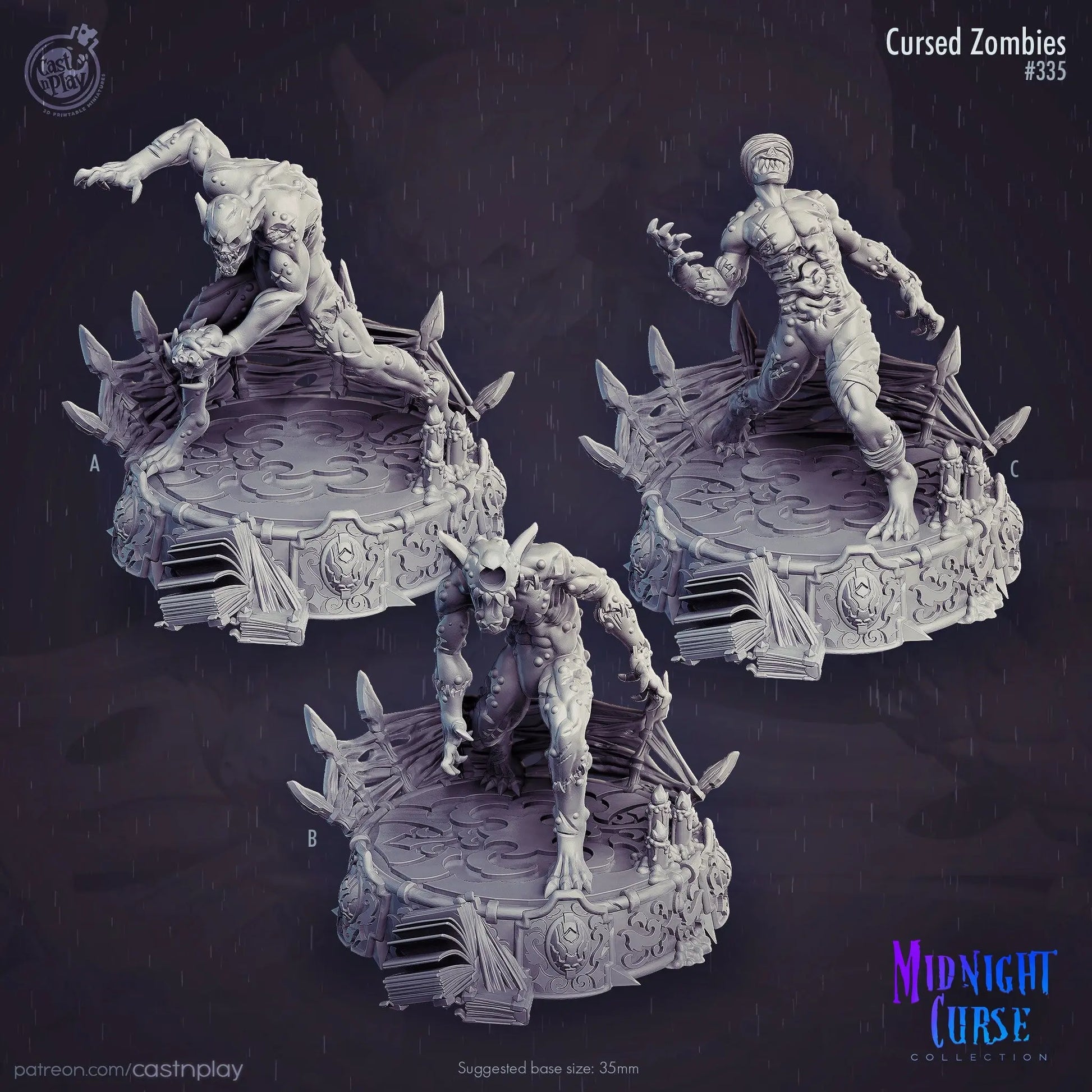 Cursed Zombies - The Print Tavern