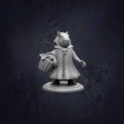 Capybara Forager - Storybook NPC Miniature
