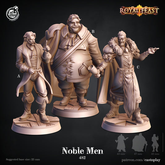 Noble Men - The Print Tavern D&D RPG Miniature