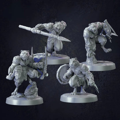 Tigerfolk Sabretooth Fighters - The Print Tavern