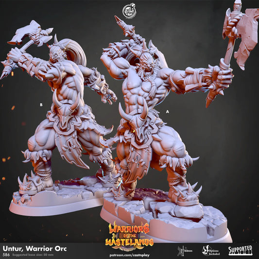Untur Warrior Orc - The Print Tavern