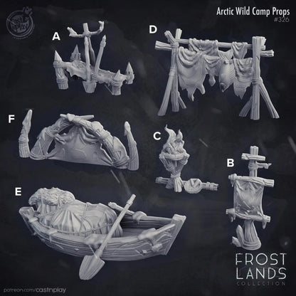 Arctic Camp Props - The Print Tavern