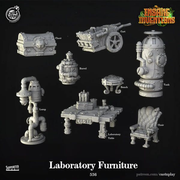 Laboratory Furniture - The Print Tavern