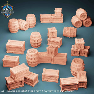 Barrels and Crates