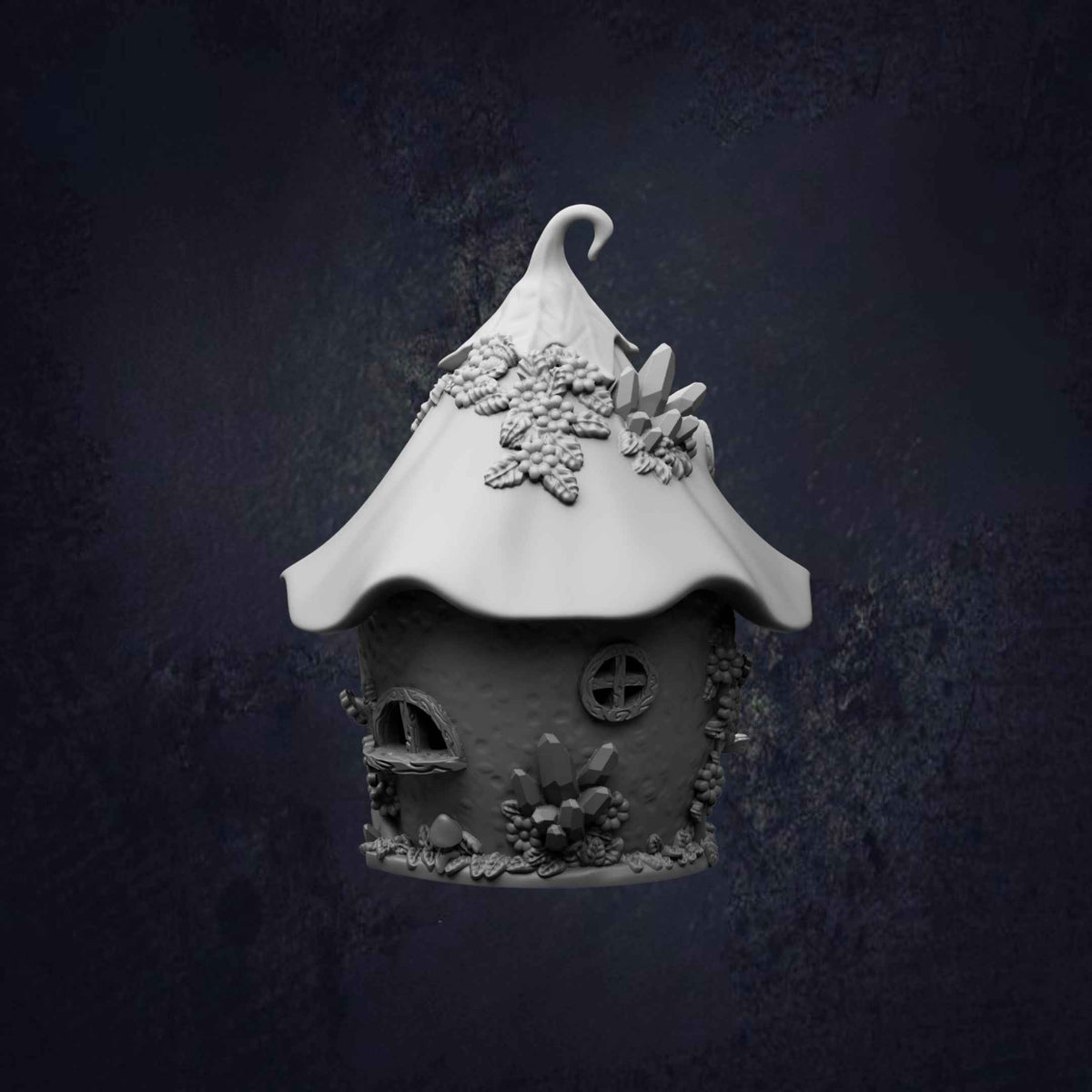 Flower House - Woodland Cottage RPG Terrain