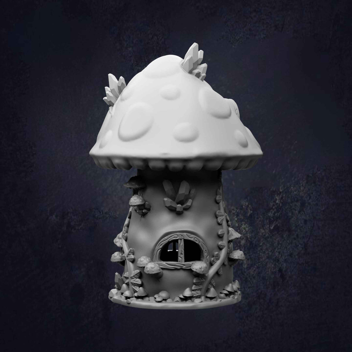 Mushroom House - Fantasy Woodland Cottage Terrain