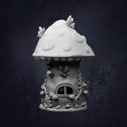 Mushroom House - Fantasy Woodland Cottage Terrain
