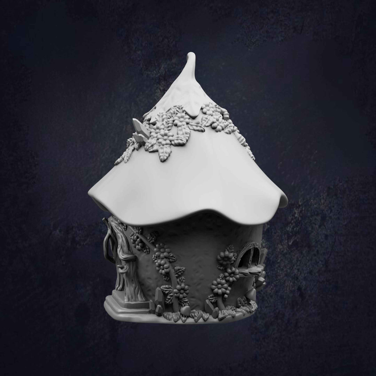 Flower House - Woodland Cottage RPG Terrain