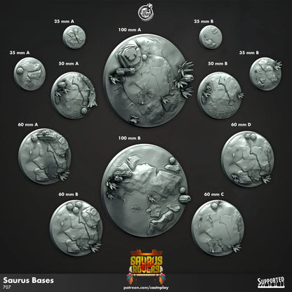 Saurus Bases - The Print Tavern