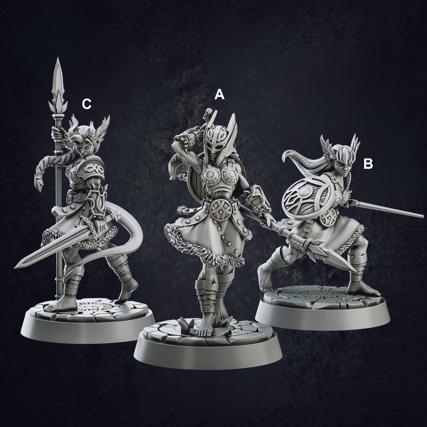 Female Valkyrie Barbarians