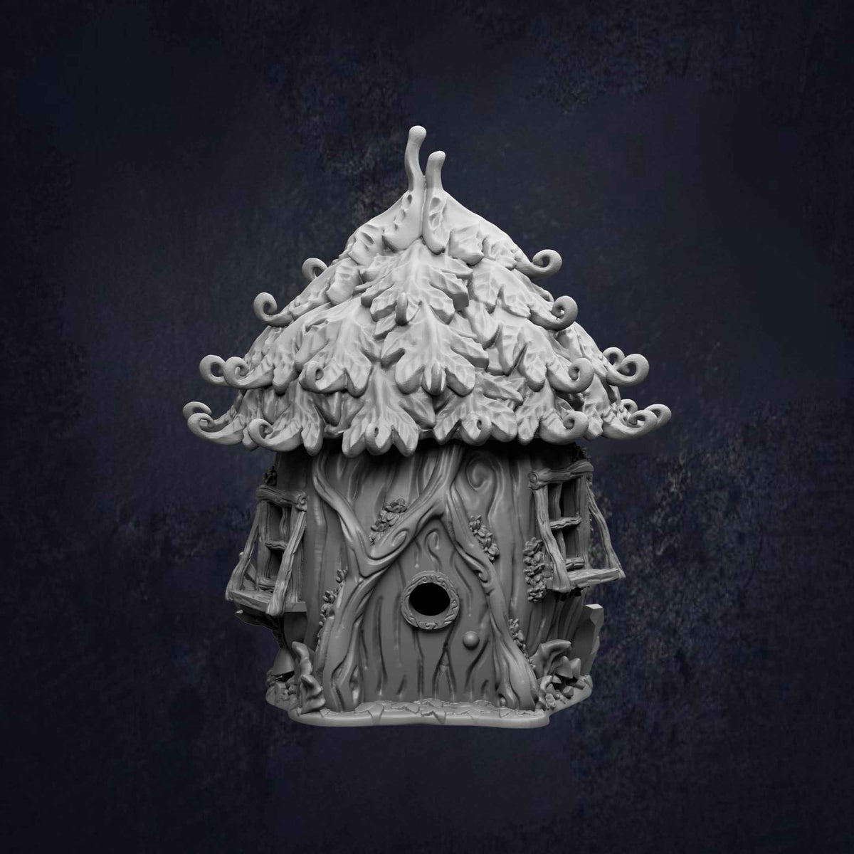 Leaf House - Fantasy Woodland Cottage RPG Terrain