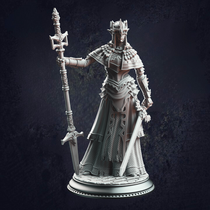 Half-Elf Maiden Cleric