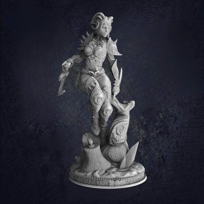 Female Tiefling Rogue Orlena