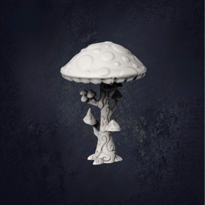Modular Mushroom Trees - The Print Tavern D&D RPG Miniature