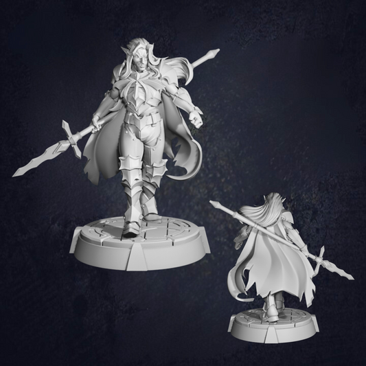 Vampire Shadow Knights - The Print Tavern D&D RPG Miniature