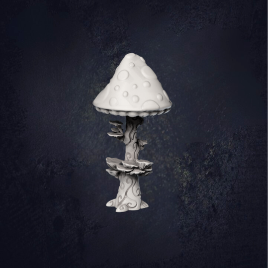 Modular Mushroom Trees - The Print Tavern D&D RPG Miniature