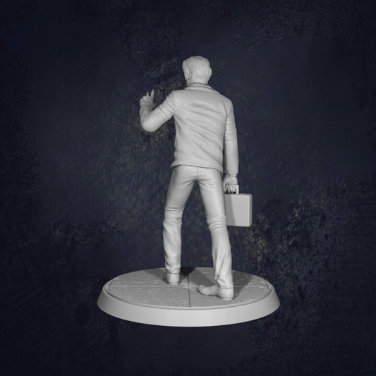 Zombie Corporate Man - The Print Tavern D&D RPG Miniature