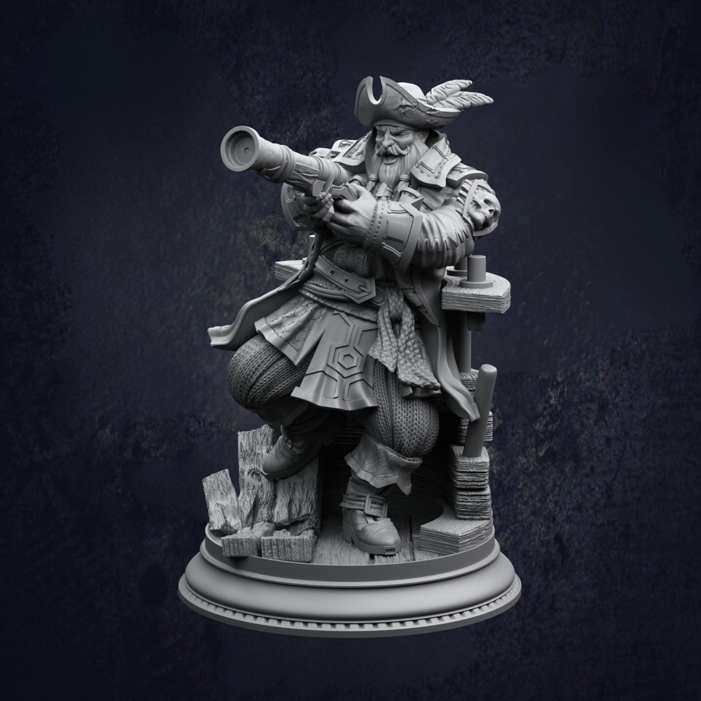 Blackbeard Pirate Captain