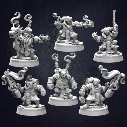 Lava Engineers Dwarves