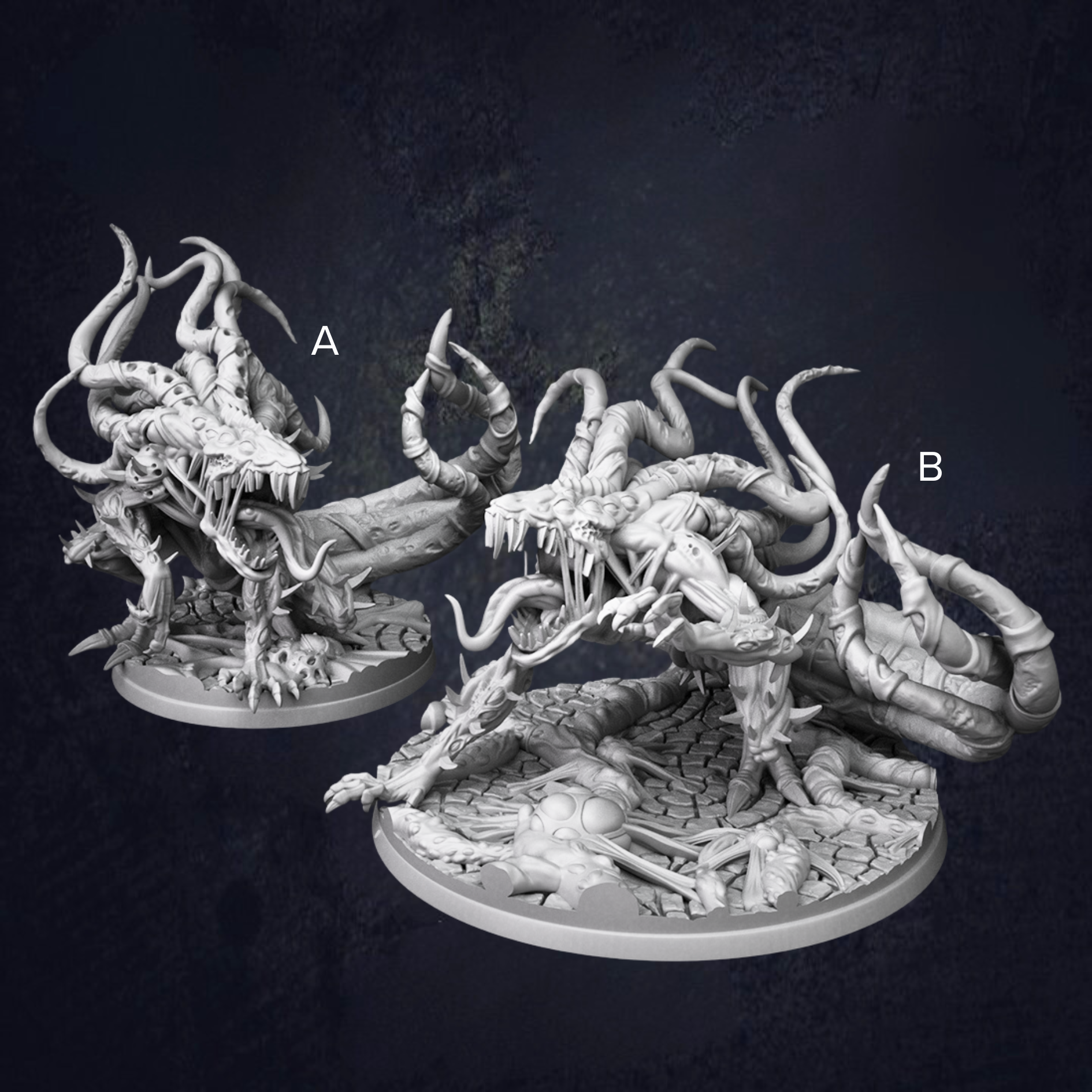 Creatures from the void, the shadow lurkers are twisted chaos infused monsters looking like spawn.