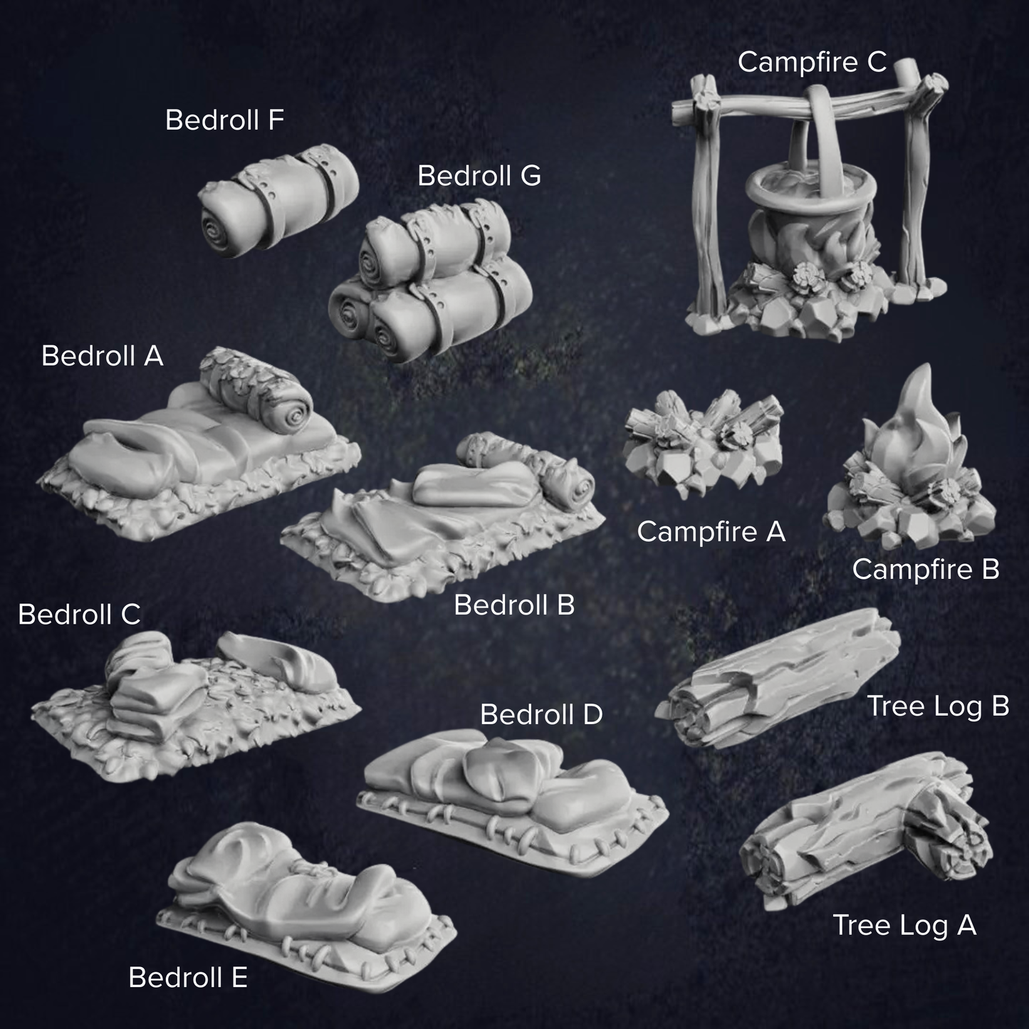 Bandit Camp Props