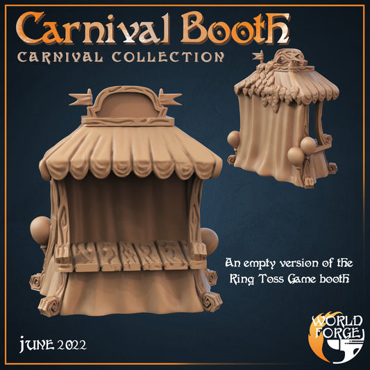 Carnival Stand - Ring Toss Game - The Print Tavern D&D RPG Miniature