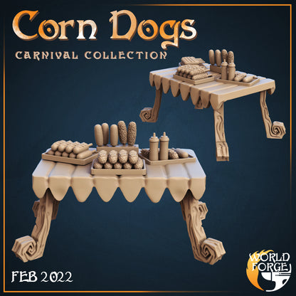 Carnival Food Stands - The Print Tavern D&D RPG Miniature