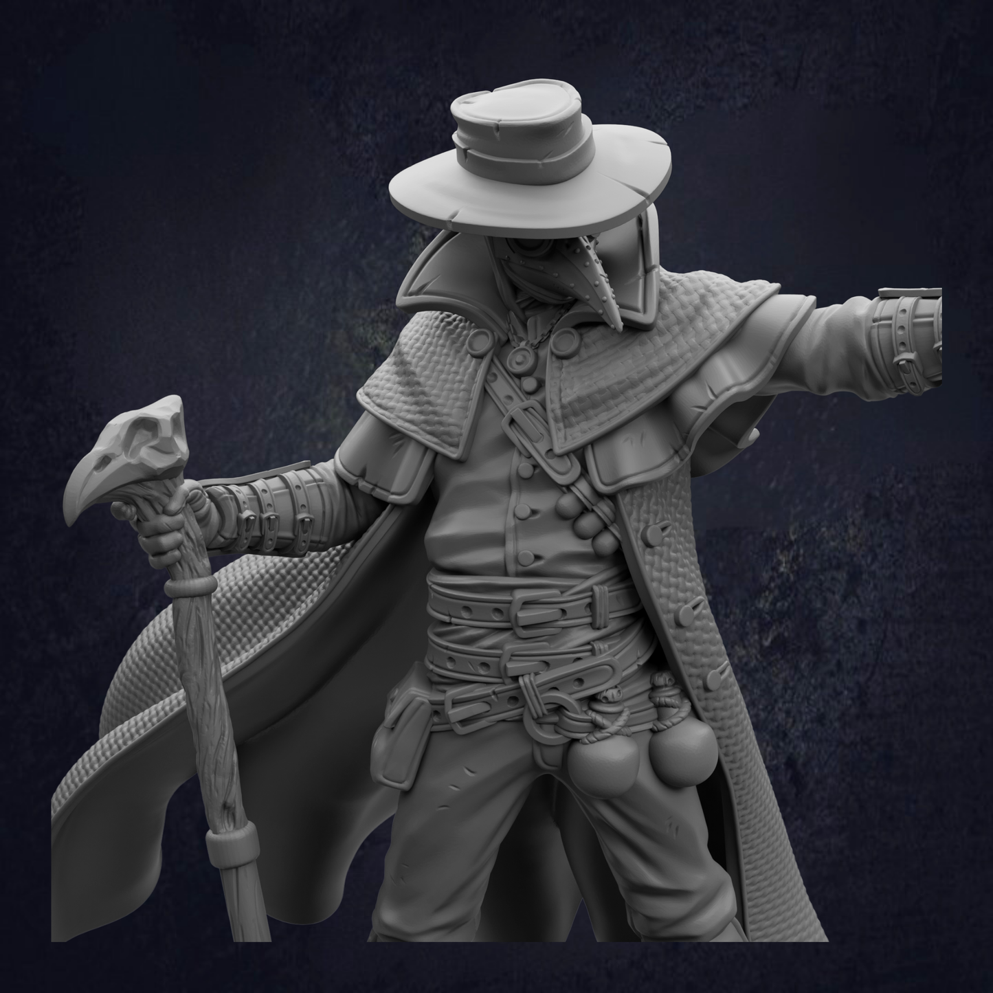 Plague Doctor RPG Miniature - Doktor Jakobson