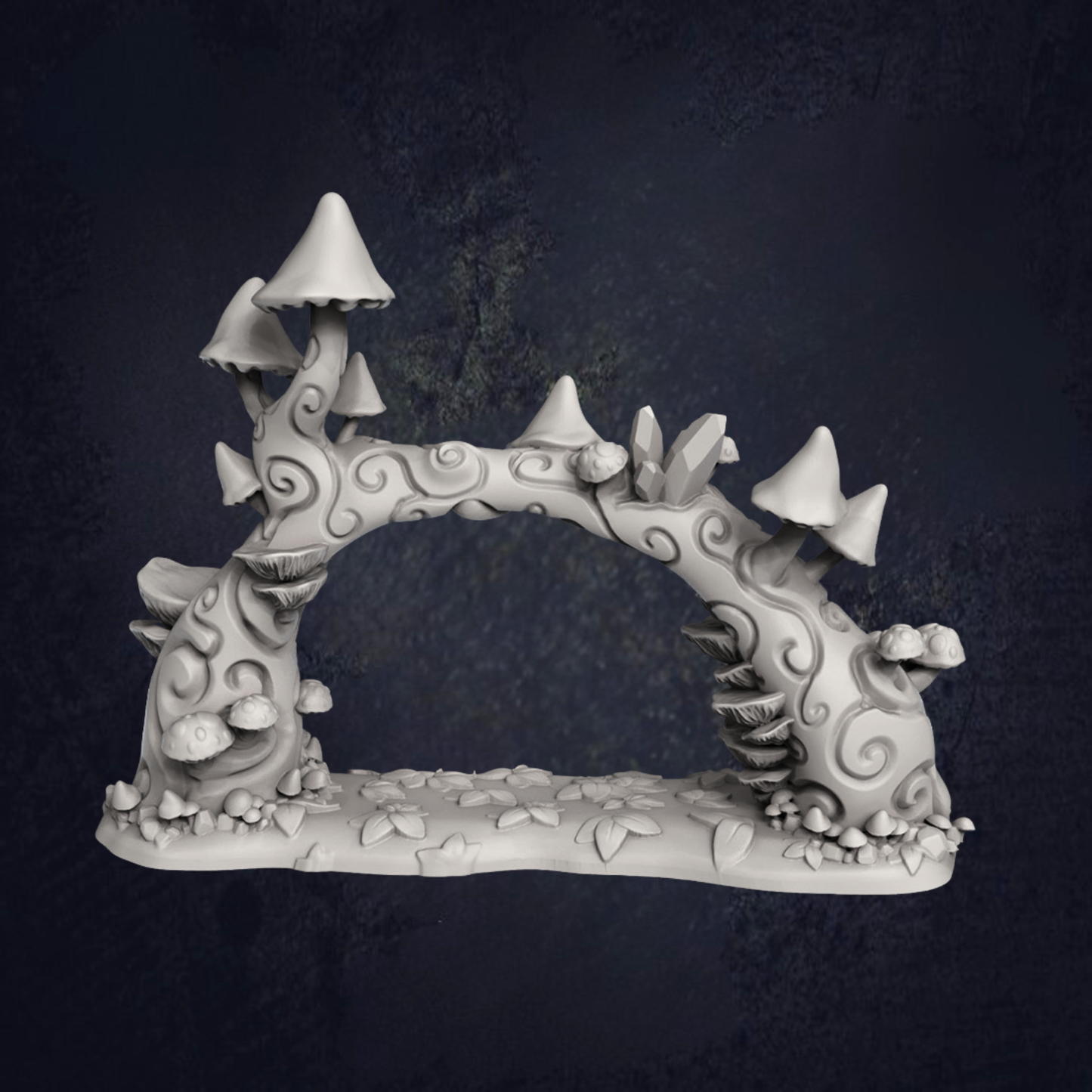 Woodland Mushroom Portal - The Print Tavern D&D RPG Miniature