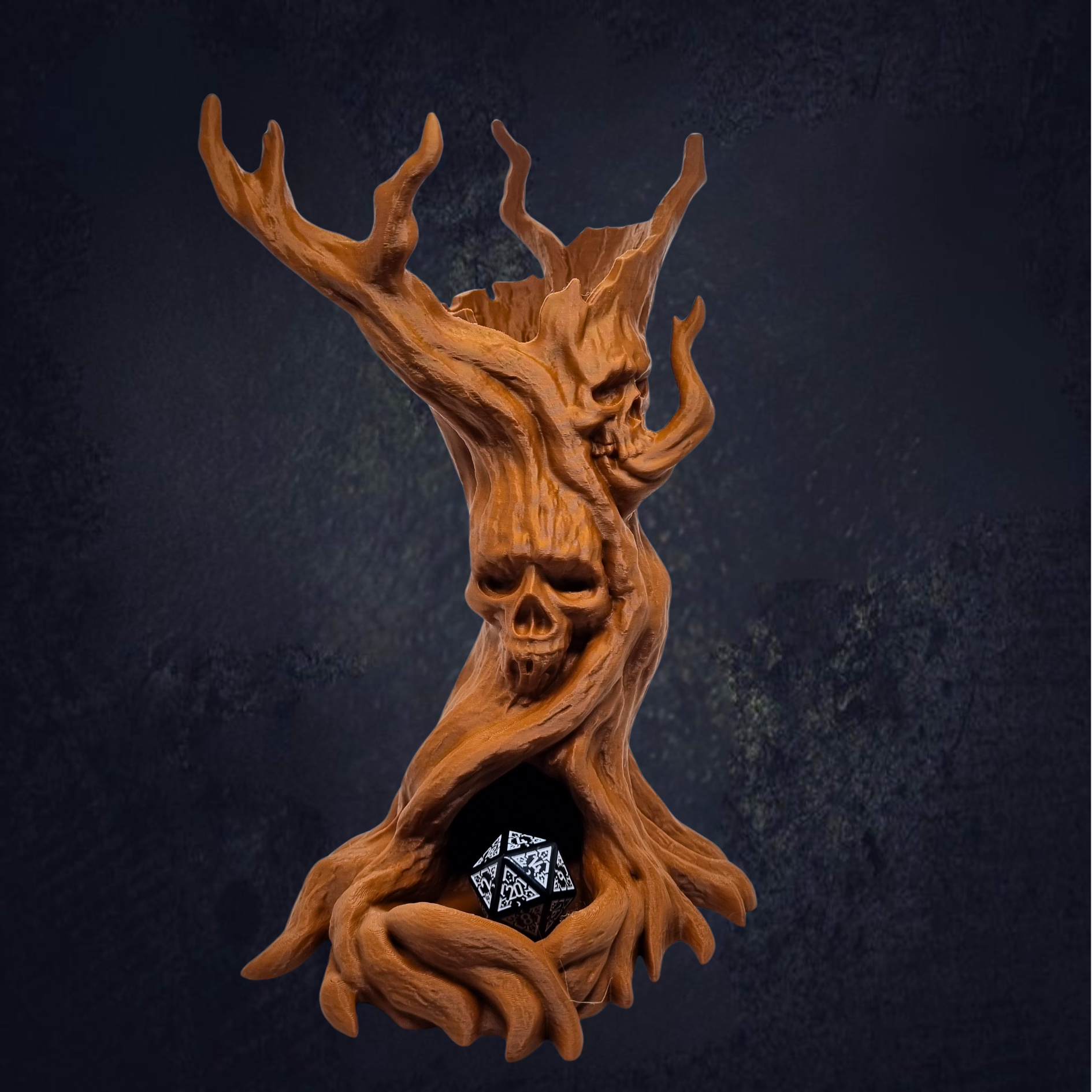 Dreadwood Dice Tower | Gothic Tree Dice Roller for DnD – The Print Tavern