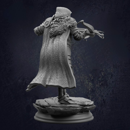 Hooded Male Human Ranger - Erik of the Scarlett Road