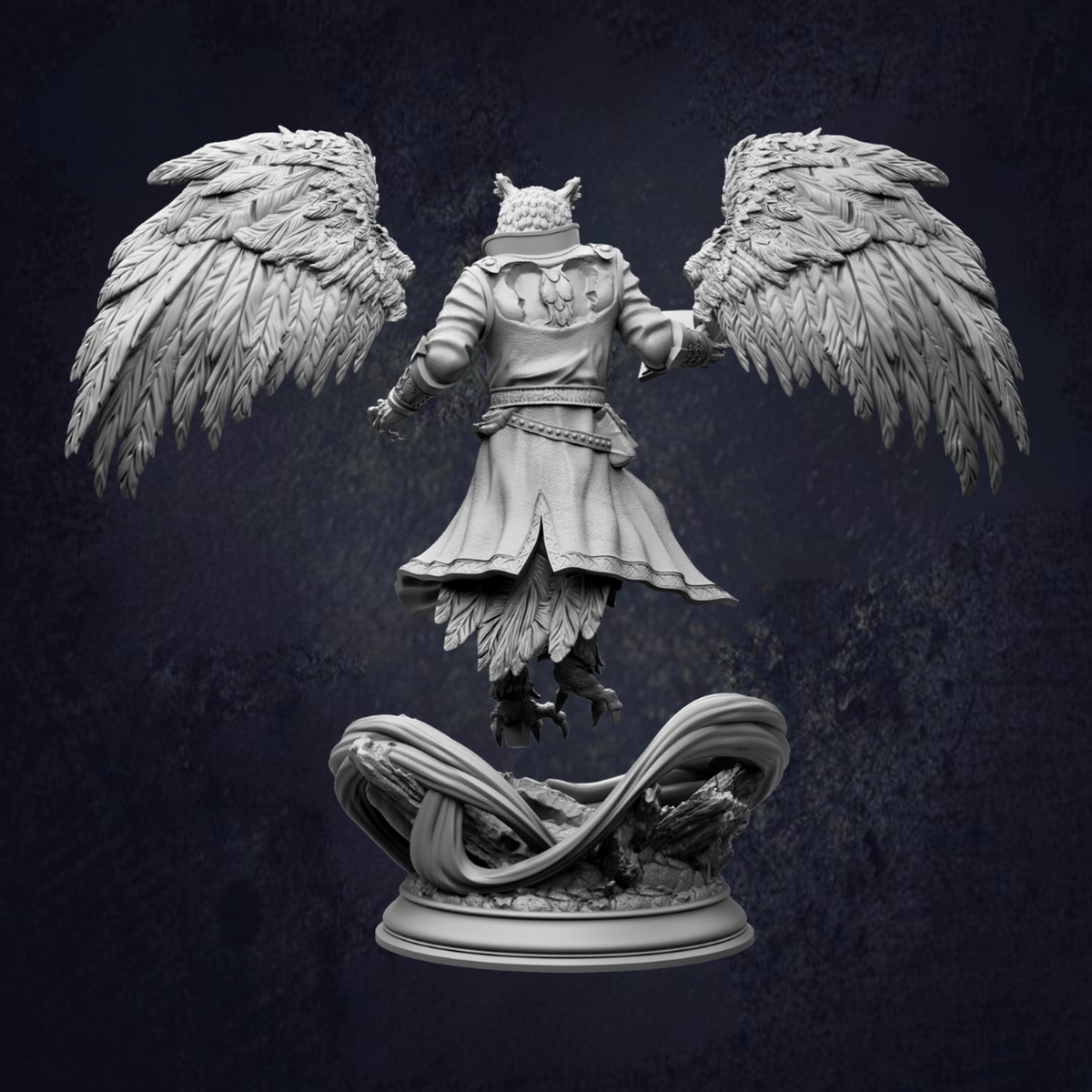 Owlfolk Sorcerer - Hoover Brightfeather RPG Miniature
