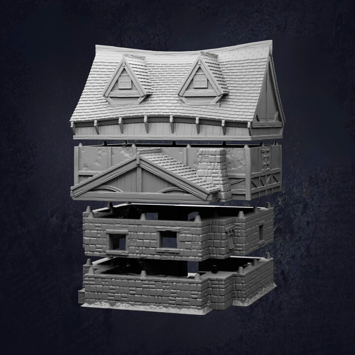 Hangman's Cottage - Multi-level D&D Building