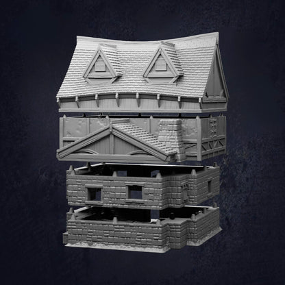 Hangman's Cottage - Multi-level D&D Building