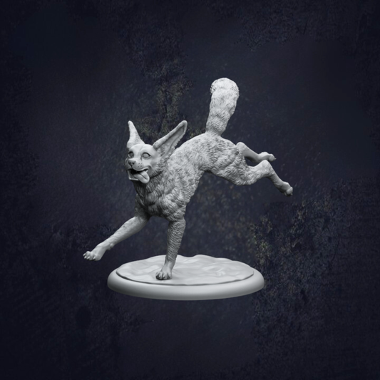 Fox Companion - The Print Tavern D&D RPG Miniature
