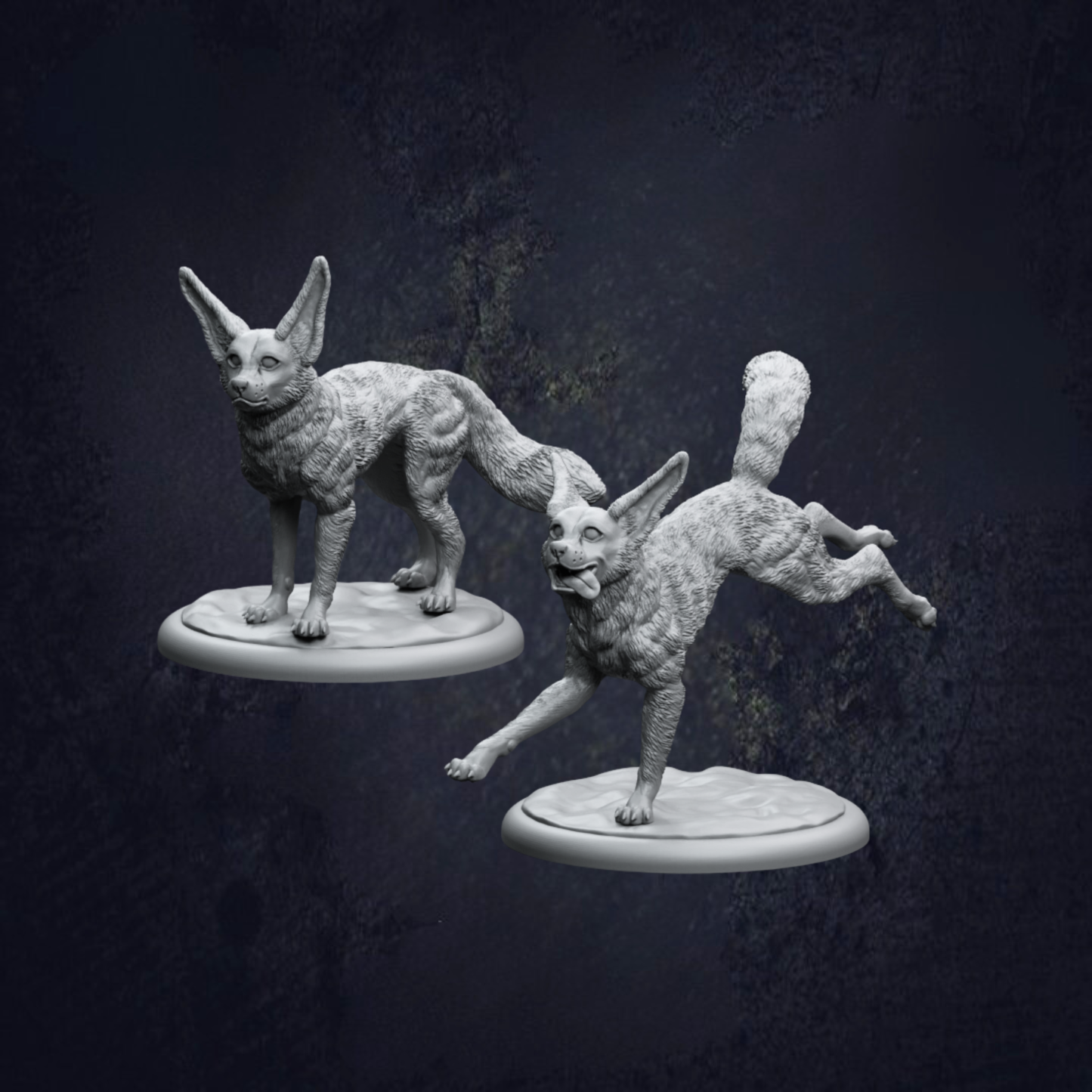 Fox Companion - The Print Tavern D&D RPG Miniature