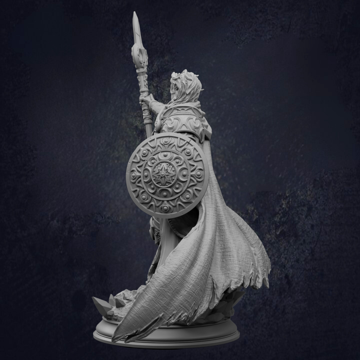 Drow Cleric - Glyndos the Moon Wanderer