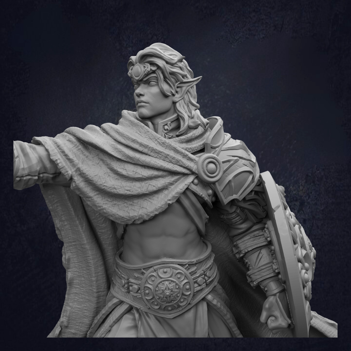 Drow Cleric - Glyndos the Moon Wanderer