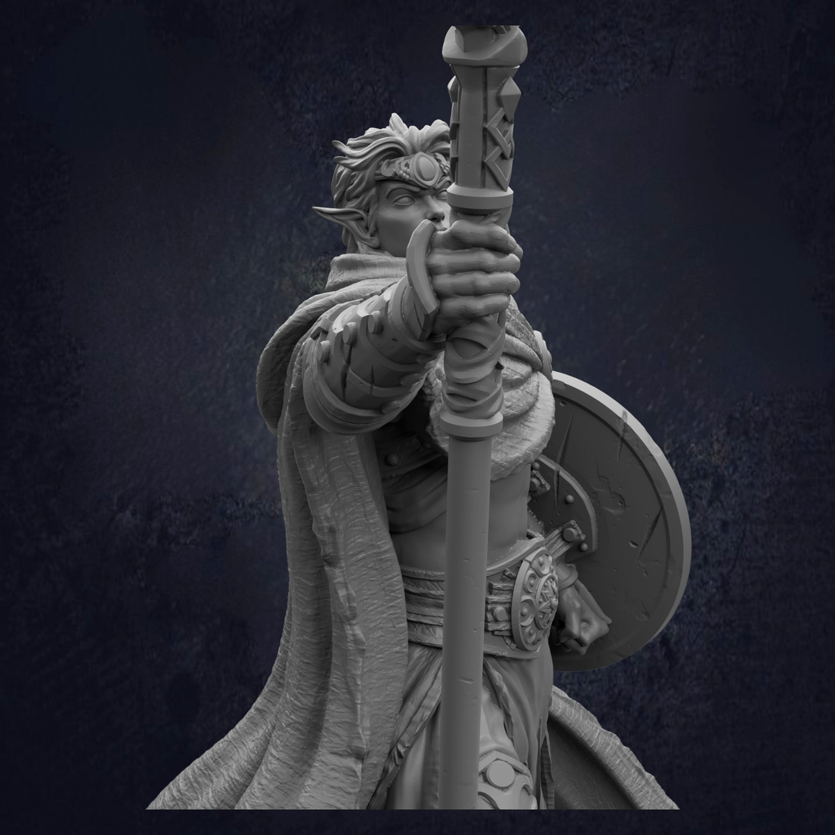 Drow Cleric - Glyndos the Moon Wanderer