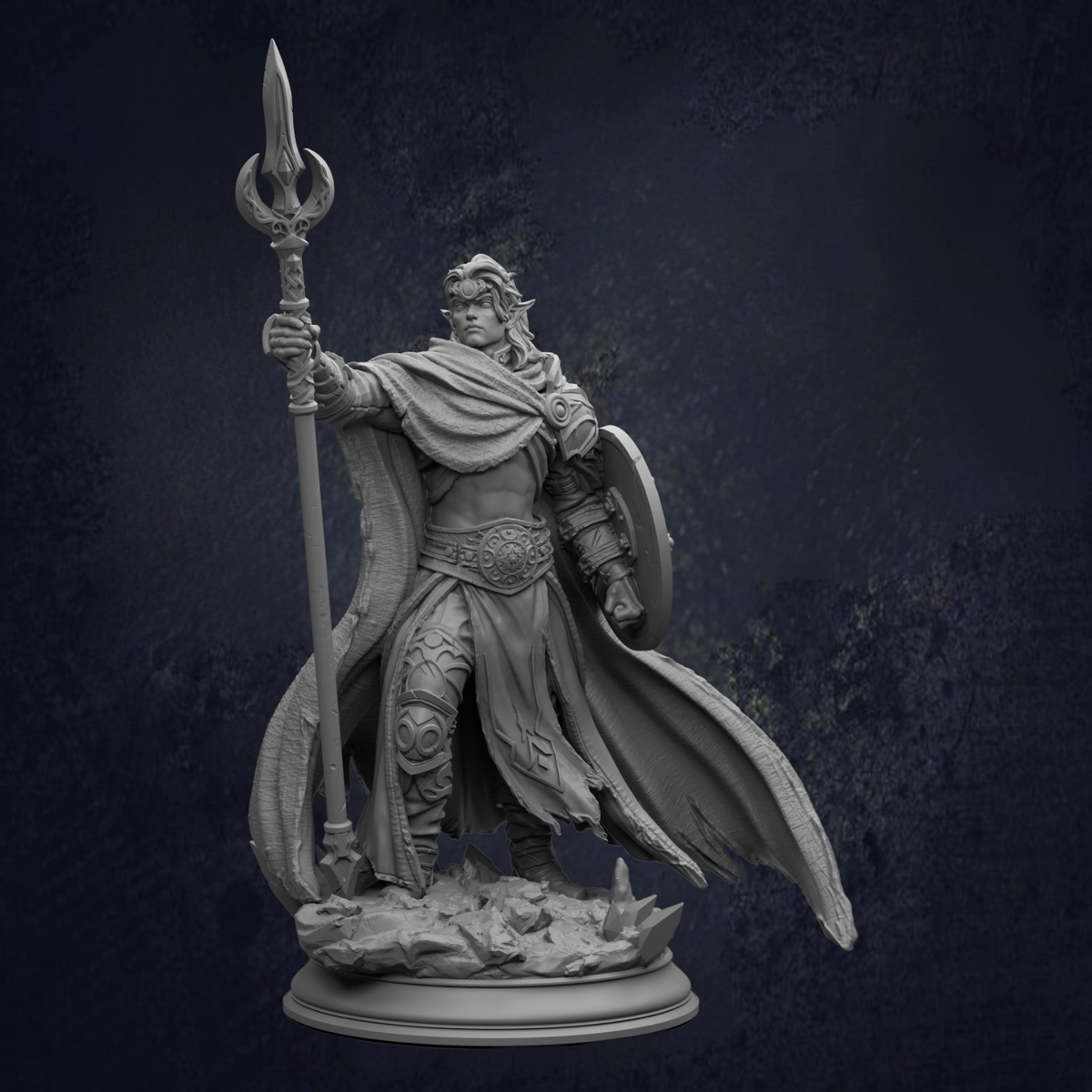 Drow Cleric - Glyndos the Moon Wanderer
