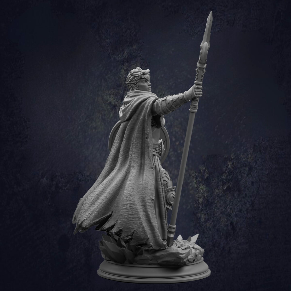 Drow Cleric - Glyndos the Moon Wanderer