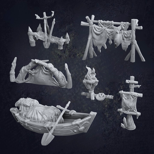 Arctic Camp Props
