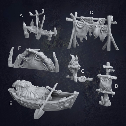 Arctic Camp Props