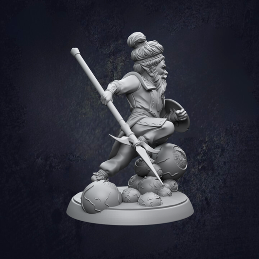 Aahan Chaukeedar Halfling Chaos Knight