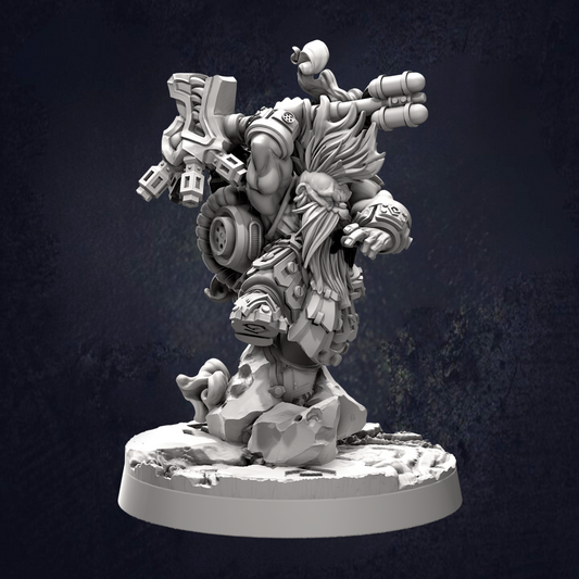 Thoromir Lume Dwarf - The Print Tavern D&D RPG Miniature