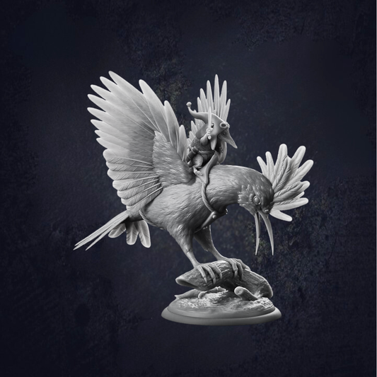 Hoopoe Mount and Shrew